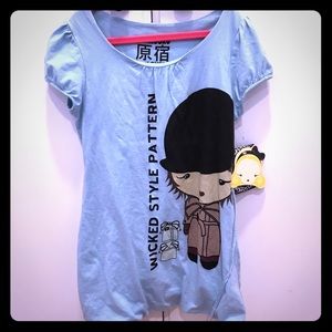 Harajuku Lovers Girls size 10 top